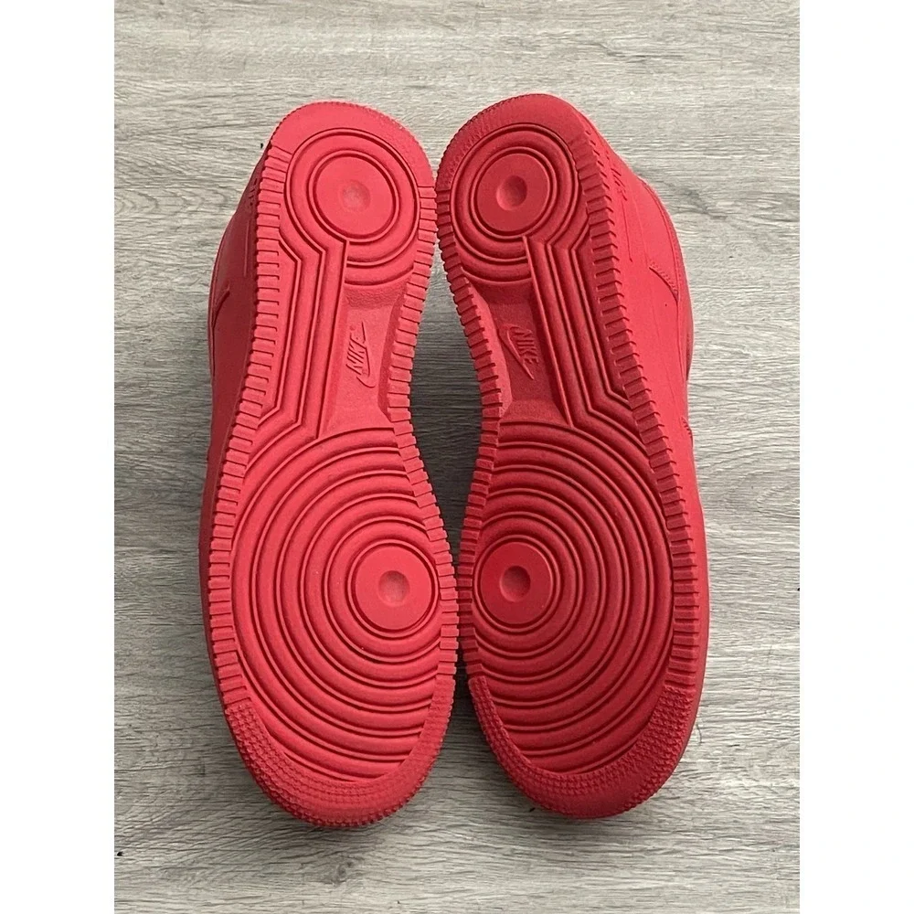 Size 12- Nike Air Force 1 Low Triple Red CW6999-600 - Picture 6 of 8
